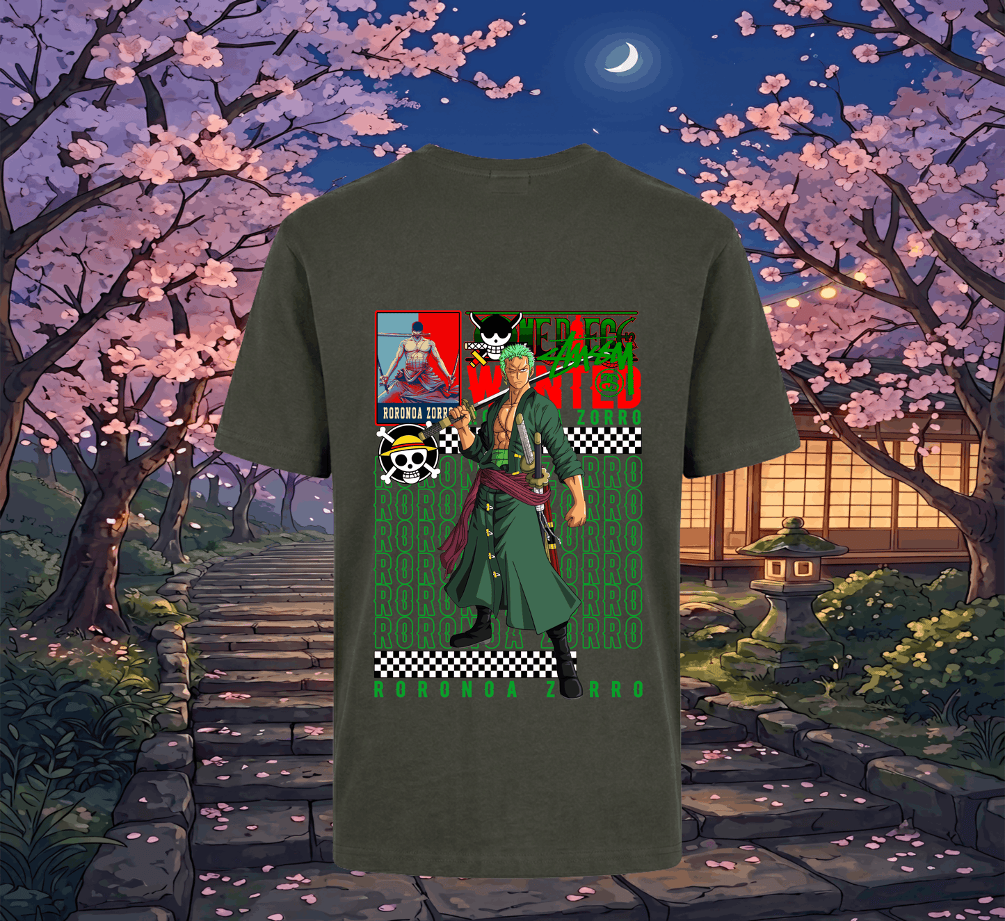 ONE P Wanted Zoro
