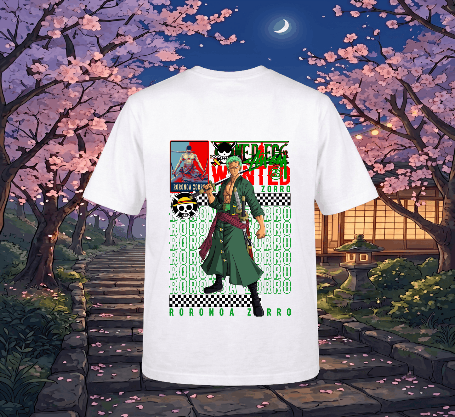 ONE P Wanted Zoro